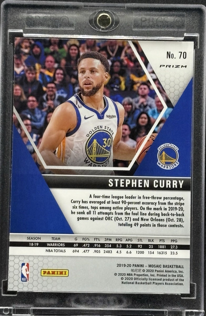 【超レア】STEPHEN CURRY MOSAIC PANINI 2021-22 Panini Mosaic Stephen Curry National Pride Orange