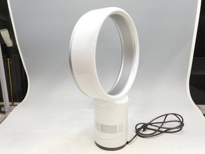 Dyson Air Multiplier AM01 Table Fan White/Silver Tested Working
