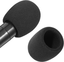 2PCS Foam Microphone Windscreen Cover for Handheld Condenser Ball Type