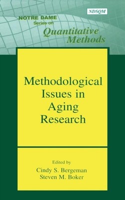 Bergeman - Methodological Issues in Aging Research - hardback or cased - X555z