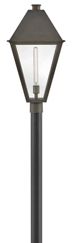 Hinkley Lighting 28861 Endsley 27" Tall Post Light - Blackened Brass - Picture 3 of 4