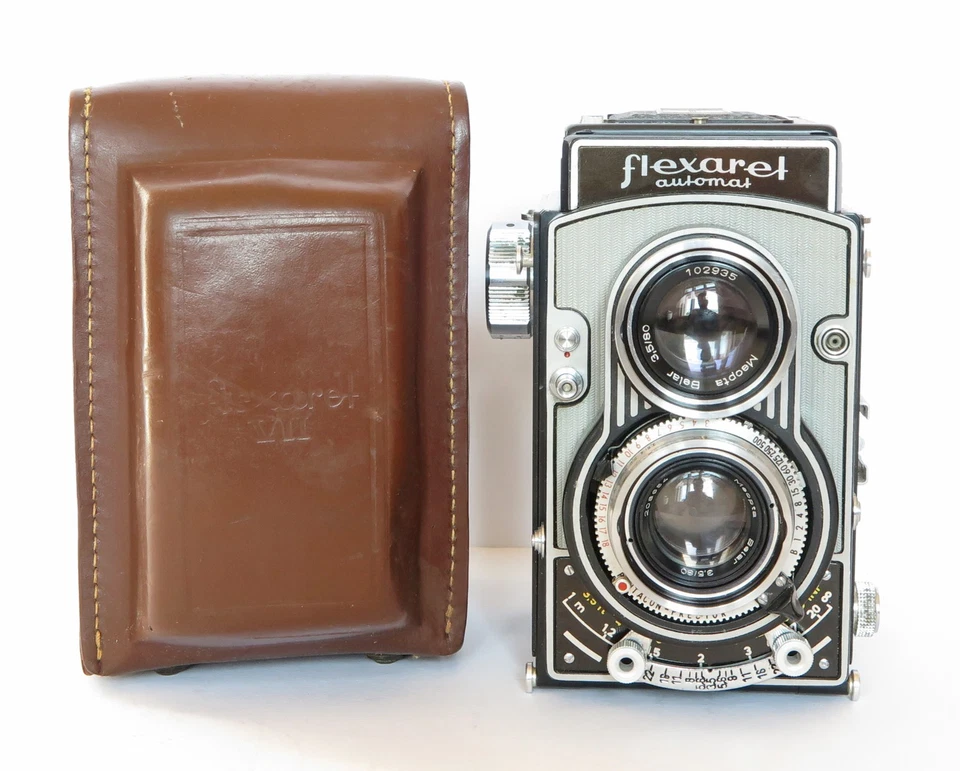 Flexaret VII Automate Meopta Czechoslovakia TLR 6x6 moyen format + LIVRE - Photo 3/4