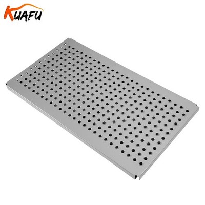 19''x34'' Semi-Truck Deck Plate Silvery Steel For Freightliner Peterbilt Kenworth