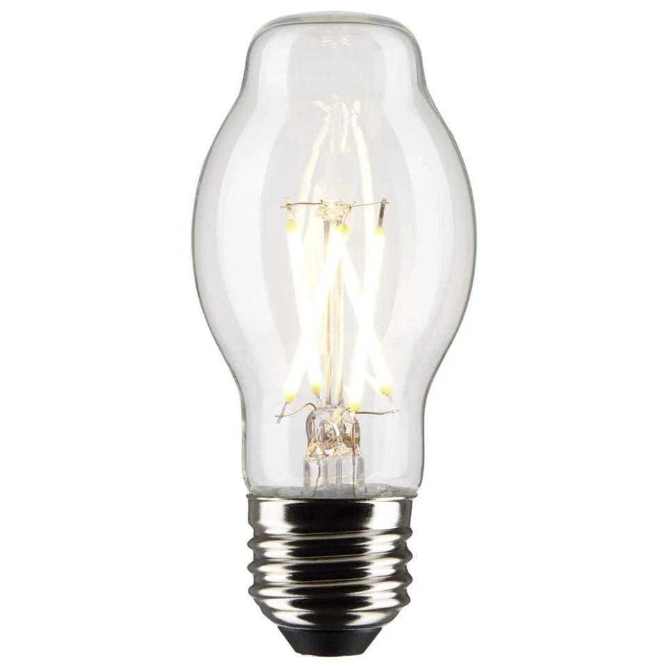 Satco 5w BT15 LED 4000K Medium Base Dimmable - 40w equiv - Image 2 of 3