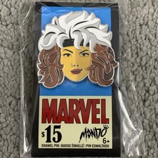 Marvel Mondo Rogue Enamel Pin Tom Whalen X-Men    97 New Sealed