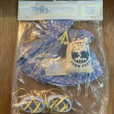Vtg. Muffy VanderBear  Down On The Farm  Outfit NIP 1991