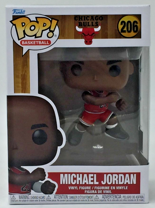 Funko Pop! NBA Basketball Chicago Bulls Michael Jordan #206 W