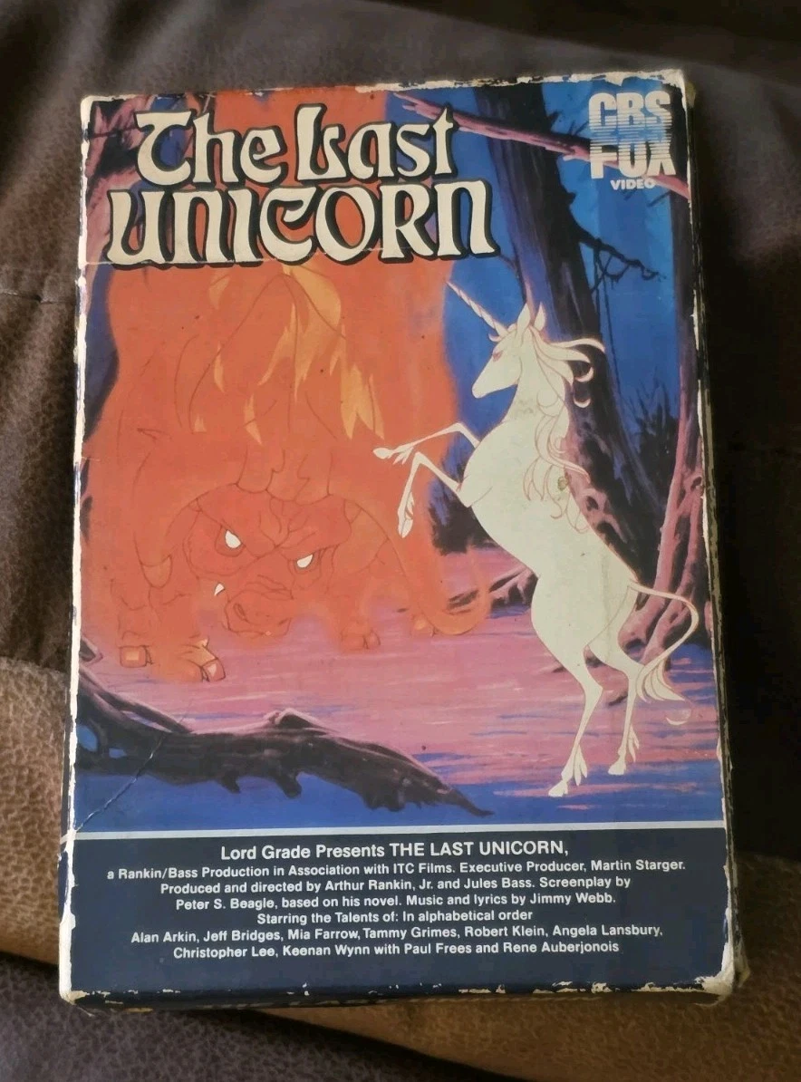 UNICORNのビデオテープです The Last Unicorn VHS Tapes for sale - eBay