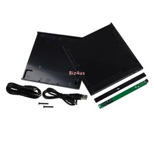 USB 2.0 Super Slim External Enclosure Case for 9.5mm SATA CD DVD RW Burner Drive