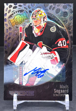 2022-23 SkyBox Metal Universe - Mads Sogaard #169 -  Silver FX Auto /349