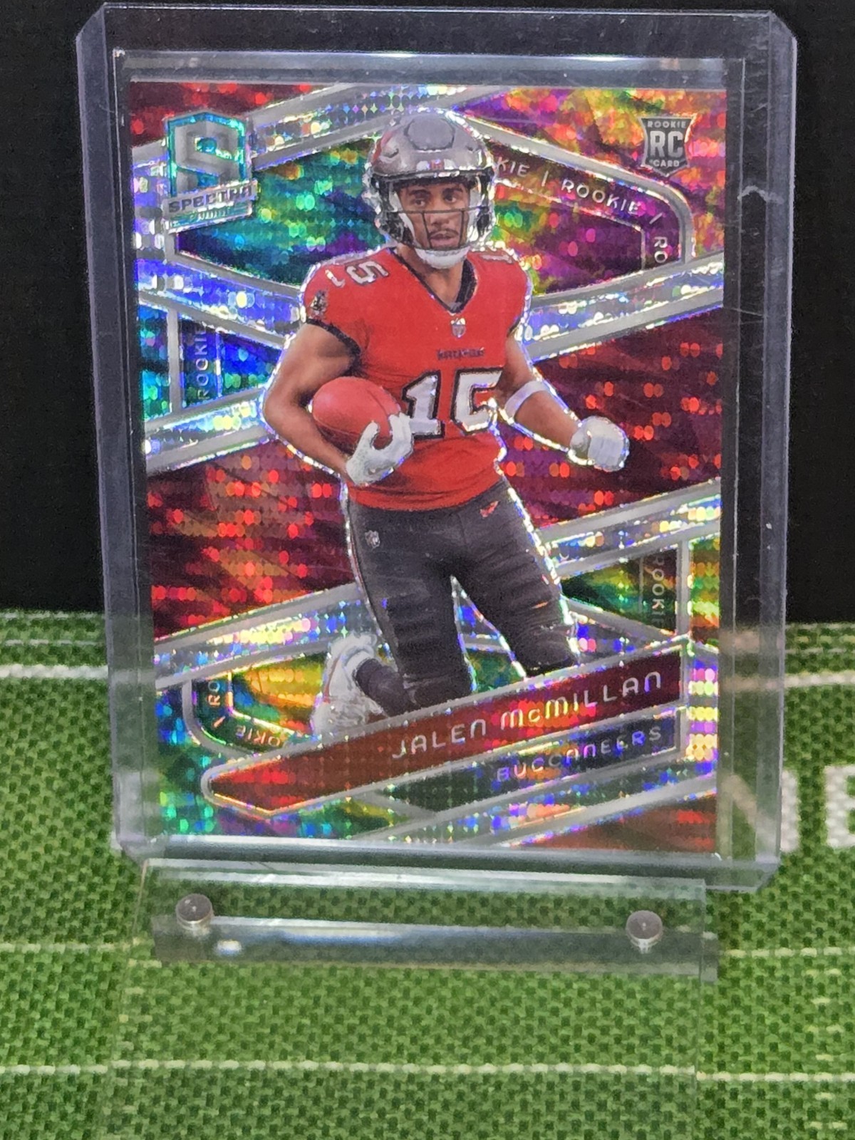 2024 Panini Spectra - Rookies Jalen McMillan #138 Celestial Prizm /99 (RC)