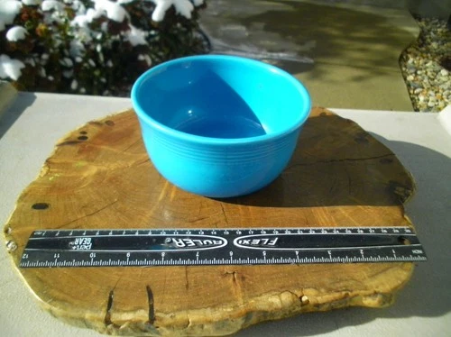 HOMER LAUGHLIN FIESTA FIESTAWARE PEACOCK BLUE GUSTO BOWL 28 OZ