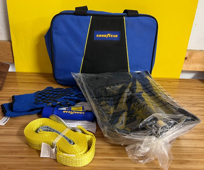 Goodyear  Winter Safety Kit -w/ shovel, gloves, flashlight &tow strap