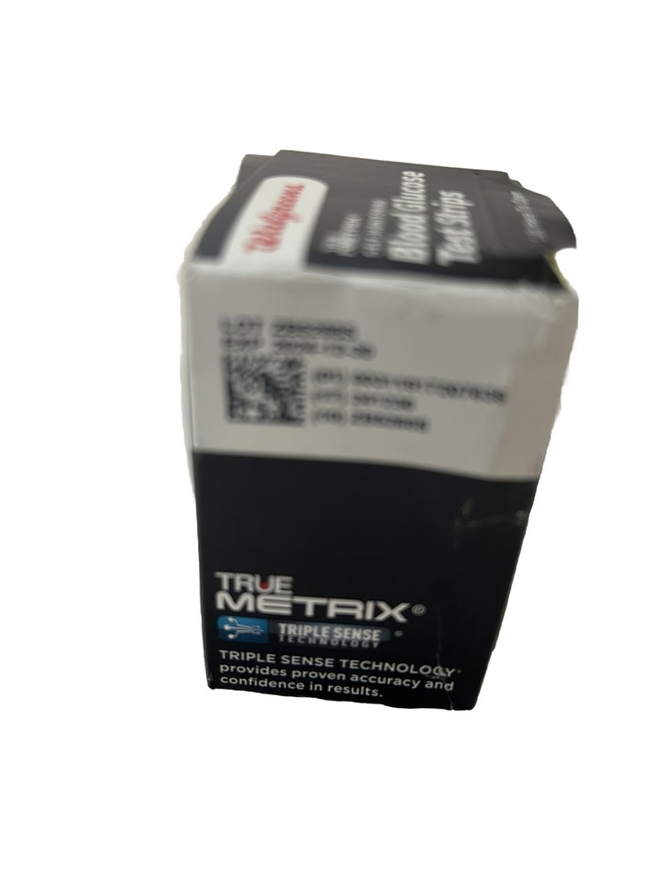 Walgreens True Metrix Blood Glucose Test 30ct Test Strips Exp. 12/30