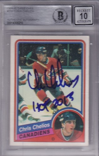 Carte De Hockey O-Pee-Chee 1984-85 Chris Chelios #259 (RC) - Near Mint