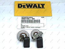 2xGenuine DeWalt Carbon Brushes For DW700 DW701 DW707 Mitre Saw Chop Saw And ELU
