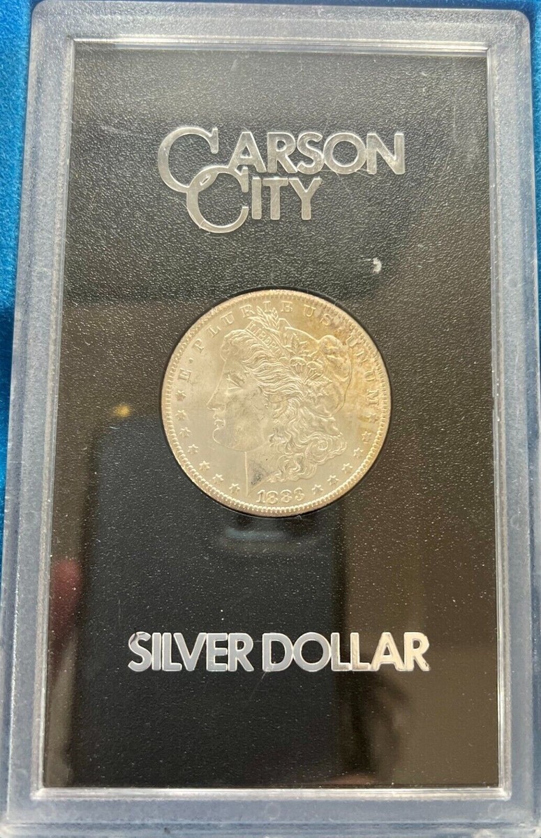 1883-CC Morgan Silver Dollar $1 Carson City GSA Hoard w/OGP Box