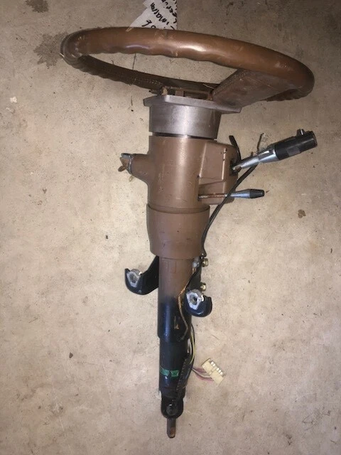 STEERING COLUMN 1985-88 CADILLAC CIMARRON FLOOR SHIFT AUTO WITH A KEY - Image 3 of 4