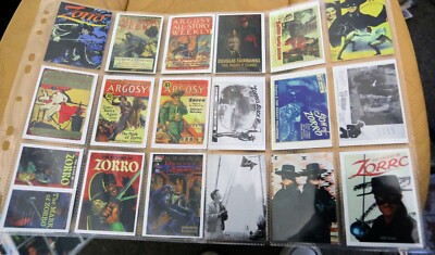 ZORRO 1998 THE MASK OF COMPLETE SET 72 TRADING CARDS FROM DUOCARDS IN SLEEVES