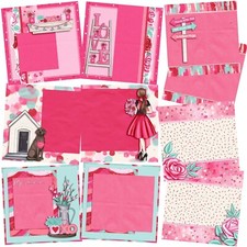 BE MINE VALENTINE NPM - Scrapbook Layout Set
