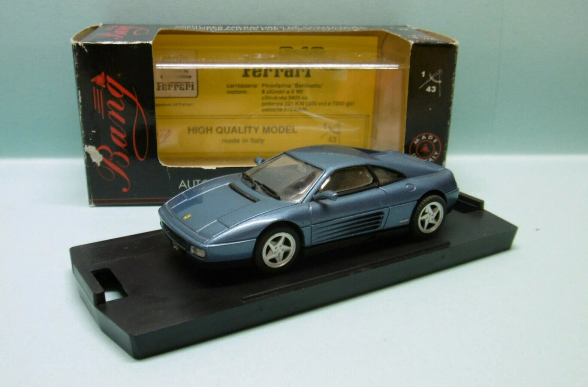 LOT DE 3 FERRARI 1/43 : 250GTL 456GT 355GTS de marque BANG et