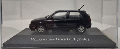VW Volkswagen Golf III 3 GTI Black 1996 1:43 IXO No Minichamps