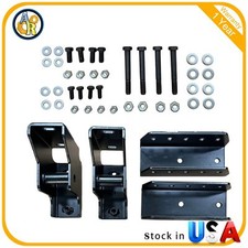 Rear Shackle Relocation Adjustable 1-2 Lift Kit For 1984-2001 Jeep Cherokee Xj
