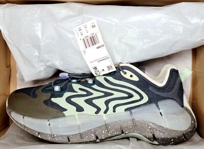 Reebok X Brain Dead Zig Kinetica II Aloe Green Shoes Mens Sz 10 #S23890 NIB 