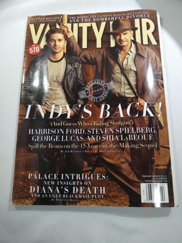 Vanity Fair Magazin mit Indiana Jones: Königreich des Kristallschädels 2008 - Bild 1 von 8