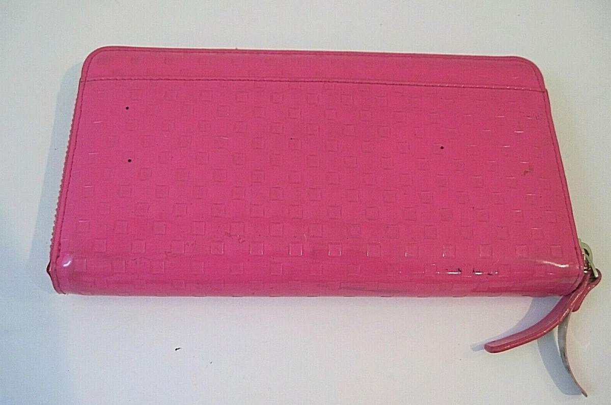 Hot pink kate spade wallet sales