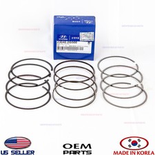Genuine Engine Piston Ring Set Oem Santa Fe Sport Sonata Optima Sorento 2.4l