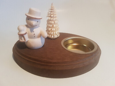 Leuchter Schneemann Teelicht Teelichthalter ca 10 cm