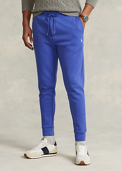 Ralph Men&#039;s Sz 2XL Blue Double Knit Jogger Sweat Pants | eBay