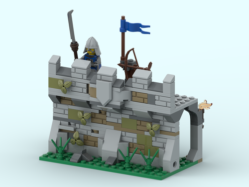MOC Modulare Ritterburg aus LEGO® Teilen Castle/Mittelalter Passt zu 10305 21325 - Bild 37 von 131