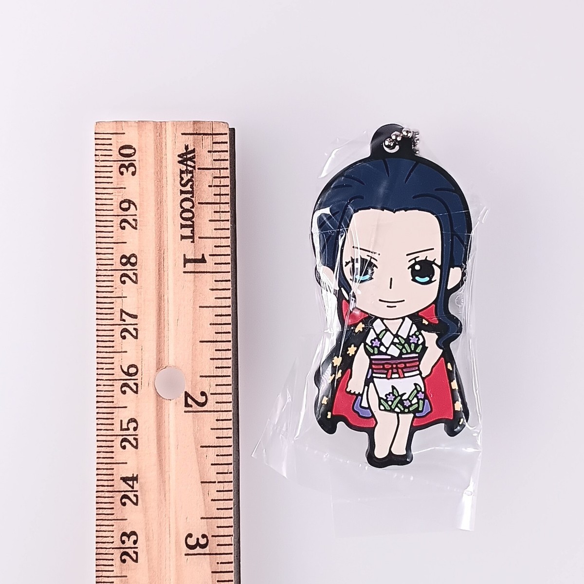 Nico Robin One Piece Wano Country Capsule Rubber Mascot Keychain