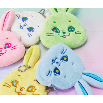 NewJeans x LINE FRIENDS TOKKI Plush Face Pouch + Tracking Number