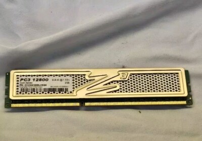 OCZ Gold Series OCZ3G1600LV6GK PC3 12800 2GB Memory RAM For Desktop Computer