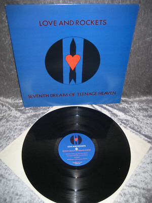 Vinyl LP LOVE AND ROCKETS ''Seventh Dream Of Teenage Heaven'' 1985 UK 1st  BEGA66