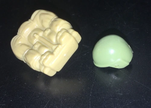 Vintage GI Joe Cobra Figure Accessory 1983 Duke Helmet & Backpack LOT Original