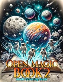 Open Magic Book Vol.2 Adult Coloring Book: Unveil t... | Buch | Zustand sehr gut
