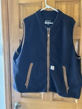 Carhartt Vest Mens 2XL Sherpa Fleece Relaxed Fit Zip Front