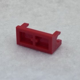 LEGO 3937 Red Hinge Brick 1 x 2 Base (x1)