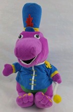 2006 Barney Friends Dinosaur Toy Marching Band Leader Stuffed 14" Lyons Nanco