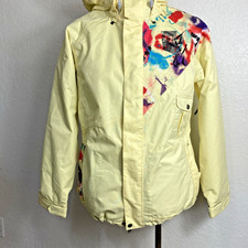 Volcom Hooded Shale Jacket Womens Large Therm...