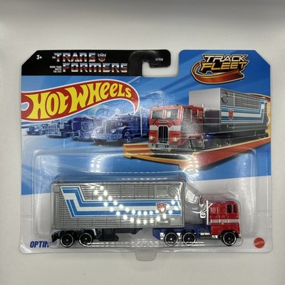 Hot Wheels - Transformers - Optimus Prime Truck - Track Fleet - HYT56 - HXH02