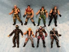 🌟 Rare Vintage Lot of 8 G.I. Joe Extreme 5" Action Figures 1995 1996 Hasbro USA