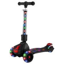 Ziggy Folding Kick Scooter for Kids 5 Year Old Features Lean-to-Turn Axle,...
