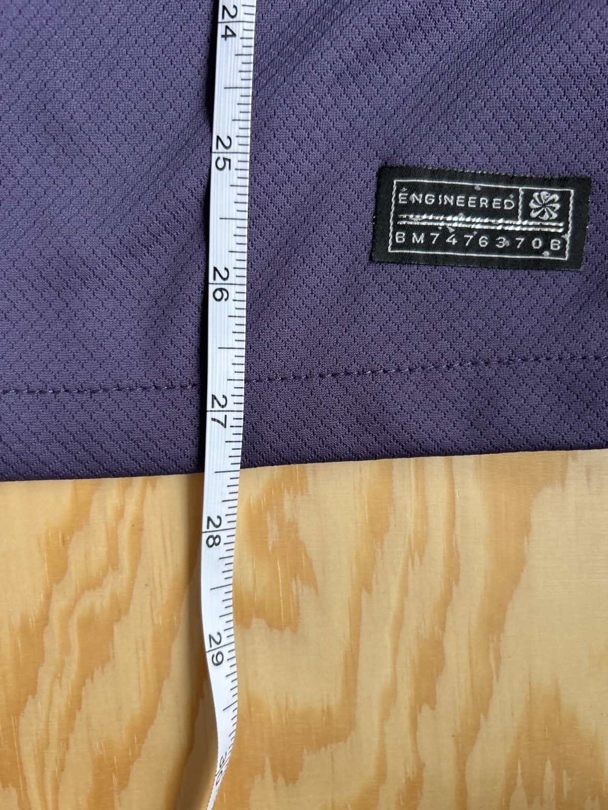 England Football Shirt Mens Large Purple Nike 2024 Away Jersey Dri Fit thumbnail 9