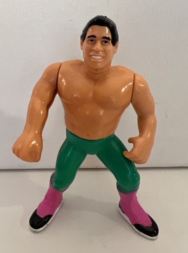 Tito Santana WWF WWE Hasbro Wrestling 1990 Titan S...