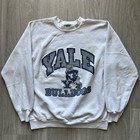 Vintage 80’s Yale Bulldogs crewneck sweater Size Large Made In USA